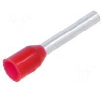 Tip: bootlace ferrule | insulated | copper | 1mm2 | 10mm | tinned