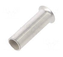 Tip: bootlace ferrule | non-insulated | 1mm2 | 6mm | tinned | crimped