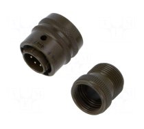 Connector: circular | plug | PT/451