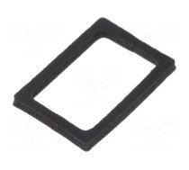 Profile gasket | Mini Universal MATE-N-LOK | 4.14mm | PIN: 6 | black