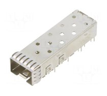 SFP+ 1x1 Cage Assembly, PCI, Solder Tail