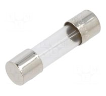 Fuse: fuse | time-lag | 1A | 250VAC | cylindrical,glass | 5x20mm | brass