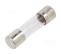 Fuse: fuse | time-lag | 630mA | 250VAC | cylindrical,glass | 5x20mm