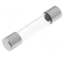 Fuse: fuse; quick blow; 10A; 60VAC; cylindrical,glass; 6.3x32mm