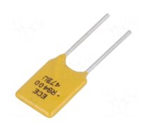 Fuse: PTC polymer | 4A | 5.1mm | Ø0.81x7.6mm