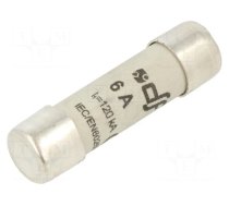 Fuse: fuse | gG | 6A | 500VAC | 250VDC | ceramic,cylindrical,industrial