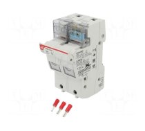 Fuse holder | cylindrical fuses | 14x51mm | for DIN rail mounting