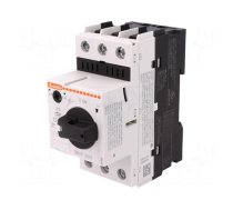 Motor breaker | 230÷690VAC | for DIN rail mounting | 0.1÷0.16A