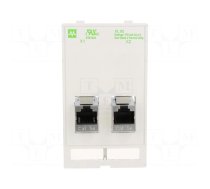 Panel interface | 48VAC | 48VDC | 1A | IP20 | on panel | Input: RJ45 | 32mm