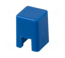 Button | push-in | 5.5mm | -25÷70°C | square | blue | 4x4mm