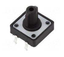 Microswitch TACT | SPST-NO | Pos: 2 | 0.05A/12VDC | THT | 1.57N | 12mm