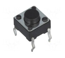 Microswitch TACT | SPST-NO | Pos: 2 | 0.05A/12VDC | THT | none | 2.5N