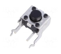 Microswitch TACT | SPST-NO | Pos: 2 | 0.05A/24VDC | THT | none | 0.98N