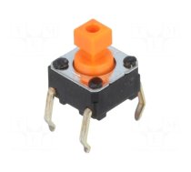 Microswitch TACT | SPST-NO | Pos: 2 | 0.05A/24VDC | THT | none | 2.55N