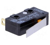 Microswitch SNAP ACTION | 5A/125VAC | with lever | SPDT | ON-(ON)