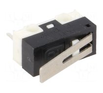 Microswitch SNAP ACTION | 1A/125VAC | with lever | SPDT | ON-(ON)