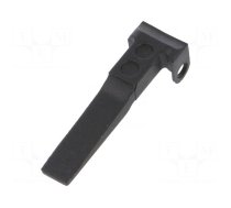 Straight lever | DC | 20mm | DC series | Colour: black