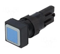 Switch: push-button | 16mm | Stabl.pos: 1 | blue | Pos: 2 | -25÷70°C