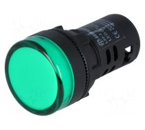 Control lamp | 22mm | L22 | -20÷60°C | Illumin: LED | 230V | Ø22.5mm | IP65