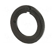 Reducing ring | 22mm | RMQ-Titan | on panel | black