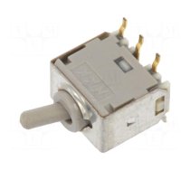 Switch: toggle | Pos: 2 | SPDT | ON-ON | 0.1A/28VAC | 0.1A/28VDC | 8.5x5mm