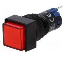 Switch: push-button | Pos: 2 | SPDT | 0.5A/250VAC | 1A/24VDC | ON-(ON)