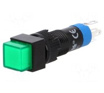 Switch: push-button | Pos: 2 | SPDT | 0.5A/250VAC | 1A/24VDC | ON-(ON)