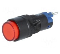 Switch: push-button | Pos: 2 | SPDT | 0.5A/250VAC | 1A/24VDC | ON-(ON)