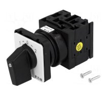 Switch: reversing cam switch | Stabl.pos: 1 | 20A | 1->0