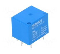 Relay: electromagnetic | SPST-NO | Ucoil: 12VDC | 15A | 12A/250VAC