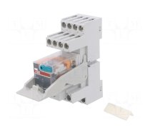 Relay: interface | 4PDT | Ucoil: 24VDC | for DIN rail mounting | CR-M