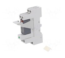 Relay: interface | DPDT | Ucoil: 230VAC | for DIN rail mounting | CR-P