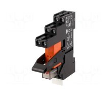 Relay: interface | DPDT | Ucoil: 24VAC | 8A | 8A/250VAC | 8A/30VDC | RT