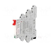 Relay: interface | SPDT | Ucoil: 24VAC,24VDC | for DIN rail mounting