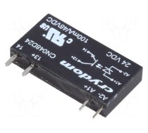 Relay: solid state | Ucntrl: 15÷30VDC | 100mA | 0÷48VDC | THT | SIP | CN