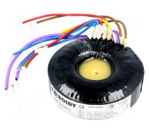 Transformer: toroidal audio | 40VA | 115VAC | 235V | 3.15÷3.15V | 75mA