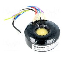 Transformer: toroidal audio | 60VA | 115VAC | 250V | 3.15÷3.15V | 150mA