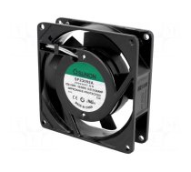 Fan: AC | axial | 230VAC | 92x92x25mm | 49m3/h(±7%) | 36dBA | slide