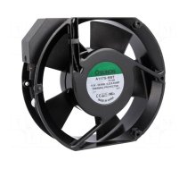 Fan: AC | axial | 115VAC | 171x151x51mm | 345.1m3/h(±10%) | 51dBA | ball