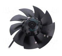 Fan: AC | axial | 400VAC | Ø197x62mm | 940m3/h | ball | 2600rpm | IP44