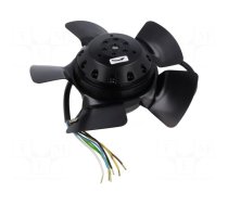 Fan: AC | axial | 230/400VAC | Ø195x75mm | 830m3/h | 67dBA | ball | 2800rpm