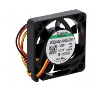 Fan: DC | axial | 5VDC | 30x30x6mm | 8.28m3/h | 23.6dBA | Vapo | Out: F type