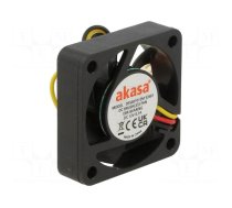 Fan: DC | axial | 12VDC | 40x40x10mm | 28.5dBA | EBR | 5400rpm | 2.41mmH2O