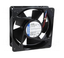 Fan: DC | axial | 12VDC | 119x119x38mm | 160m3/h | 44dBA | slide bearing