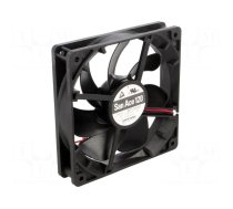 Fan: DC | axial | 12VDC | 120x120x25mm | 147m3/h | 36dBA | ball bearing