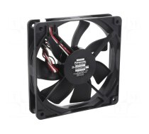 Fan: DC | axial | 12VDC | 120x120x25mm | 173.4m3/h | 45.5dBA | 2600rpm