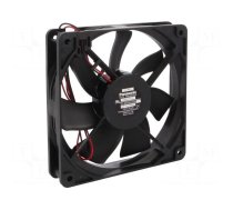 Fan: DC | axial | 12VDC | 120x120x25mm | 98m3/h | 26.5dBA | ball bearing