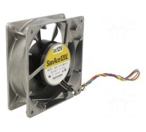 Fan: DC | axial | 12VDC | 120x120x38mm | 126m3/h | 32dBA | ball bearing