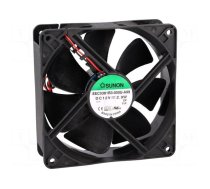 Fan: DC | axial | 12VDC | 120x120x38mm | 158m3/h | 37dBA | ball bearing