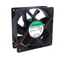 Fan: DC | axial | 12VDC | 120x120x38mm | 322.8m3/h | 54dBA | ball bearing